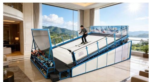 Revolving Ski Treadmills